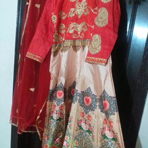 Gown With Dupatta/Ethnic wear