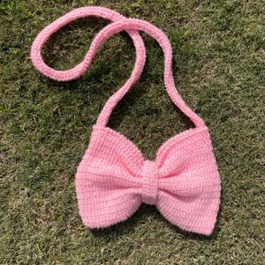 Crochet Bow Bag