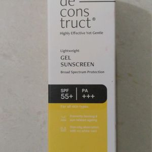 Deconstruct Gel Sunscreen 🤩