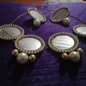 Mirror Work Jewellery Set