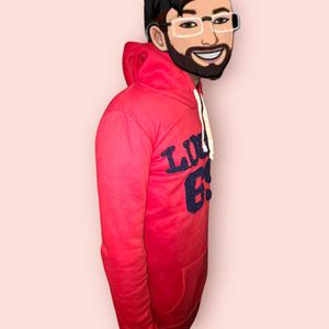 Winter Hoodie For Mens Red Lucky 69