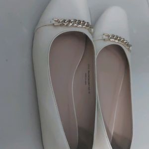 Beige Formal/Casual Ballerina Flats