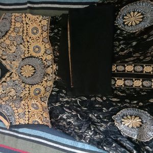 Black Gold Ethnic Gown