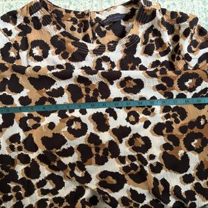 Marks & Spencer Animal Print Top