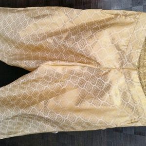 Beautiful Golden Plazzo pant