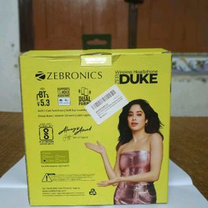 Zebronics DUKE Wireless Headphone Upgrade Version