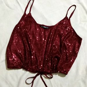 Shein Sequin Cami Top