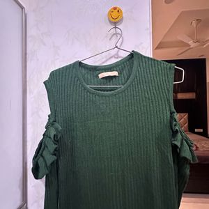 Green Sweater Dress