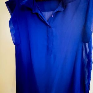 PRICE DROPPED ✅XL Formal Blue Shirt Top