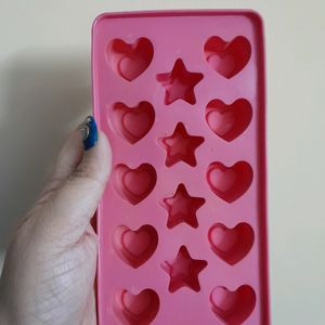 Resin Mould Heart and Stars
