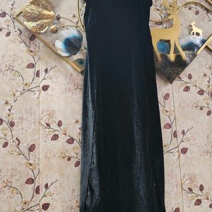 Black Velvet Dress