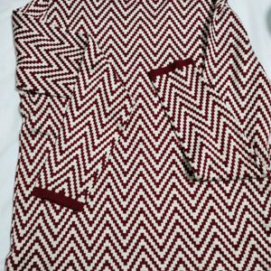 Women Chevron Print Sweatshirt