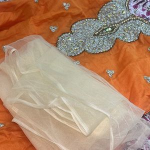 Pakistani Suit With Net Dupatta