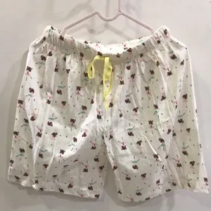 Ballerina Print Pyjama Shorts For Women