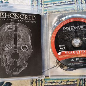 SONY PS3 Dishonoured GOTY Edition Game CD