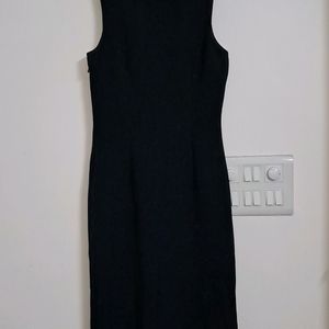 a Line Elegant Black Dress