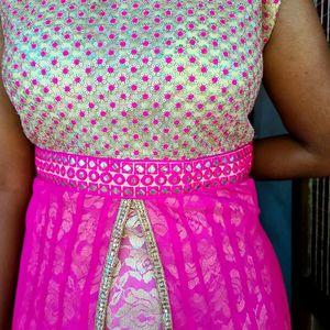 Anarkali Gown Sleeveless