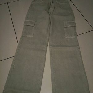 Cargo Zara Cotton Jeans