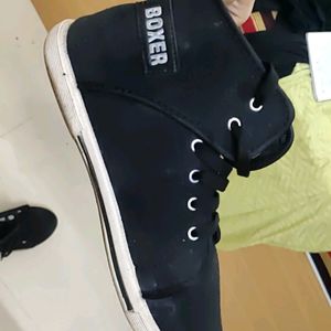 Black Canvas Shoes