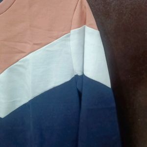 Tri Coloured Sweatshirt