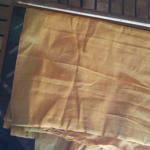 Kasav Yellow Saree