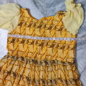 Frills light weight frock