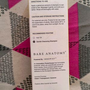 Bare Anatomy Gentle Cleansing Shampo For 5-12 Year