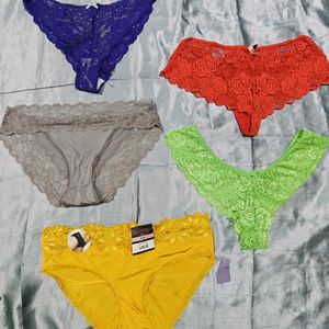 Combo Of 5 Imported Brief Nd Thong Penty