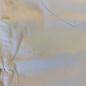 White Cotton Pants From AND