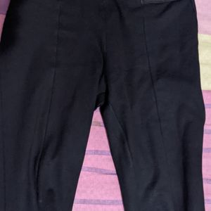 ZARA - High Waist Black Trouser