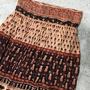 Cotton summer Long Skirt