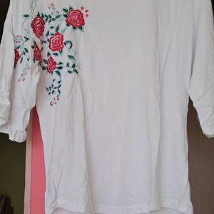 Embroidered Fashionable Top