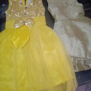 two beautiful frock party wear 3 to 5 year