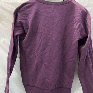 Purple Sweatshirt