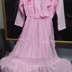 Girls Georgette Frock