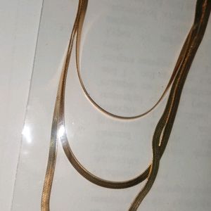 3 Layer Snake Chain Necklace