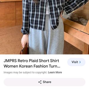 Korean Crop Shirt