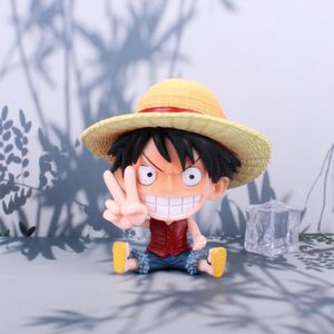 Naruto And One Piece 8 Pcs Set Of Small Miniature