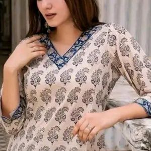 Printed Short Kurti