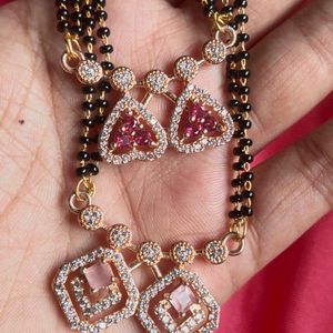 Modern Long 36 Inches Mangalsutra Combo Of 2