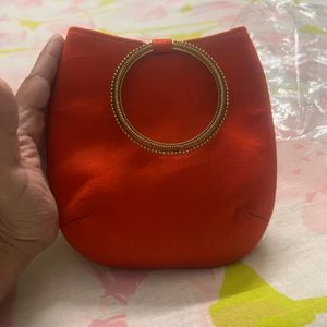 Wedding Batwa | Party Purse Orange New Unused