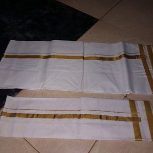 Men's Dhoti Set With Jari