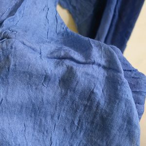 Blue Ombre Print Scarf 🧣 Hijab Duppatta
