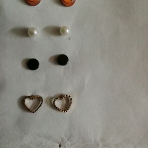 Used Earings With 5 Hooks