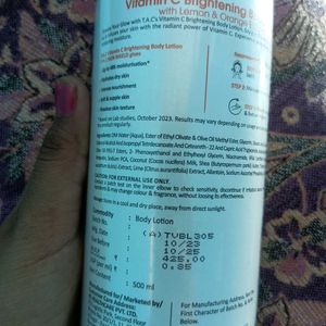 Vitamin C body lotion