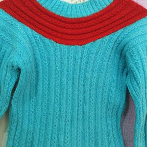 Hand- Knitted Woolen Sweater 🦋