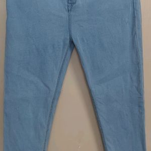 Sky Blue Denim Jeans Women's