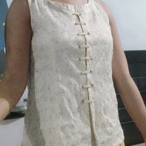 A Cream Colour Top