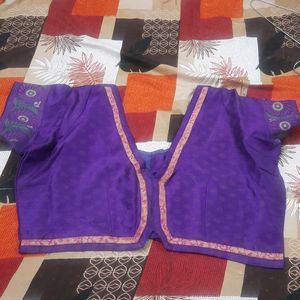 Designer Purple Blouse