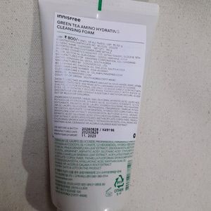 Innisfree Green Tea Amino Hydrating Cleansing Foam